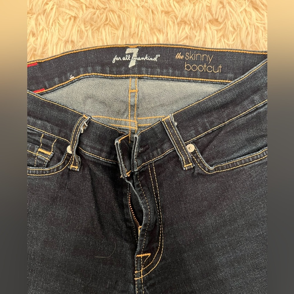 7 for all mankind skinny bootcut jeans